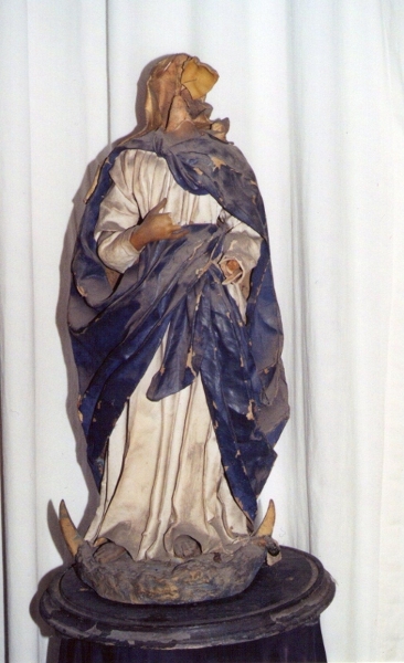 restauro madonna immacolata